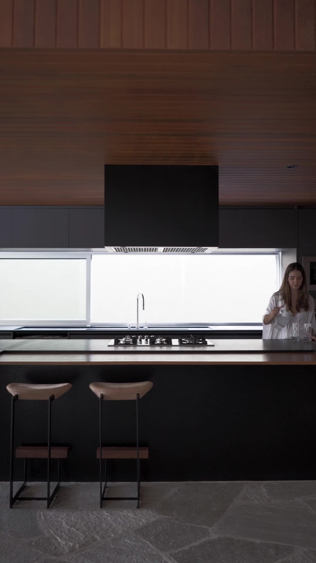 Ostra House — a vertical film of the house and its interiors.